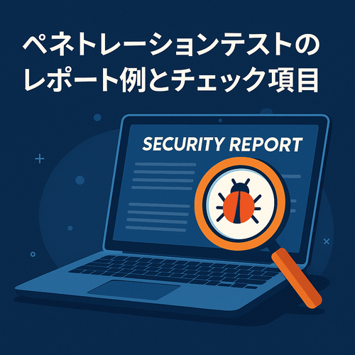 ペンテストのレポート例とチェックすべき項目
